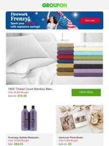 1800 Thread Count Bamboo Blend Deep Pocket Sheet Set (6 Piece) – 16 Colors and More