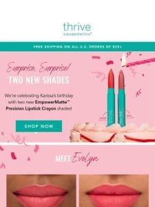 2 NEW EmpowerMatte™ Shades!