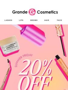 20% OFF BROW EXTENDED!!