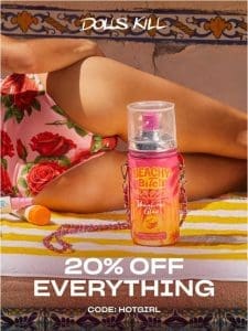 20% OFF EVERYTHING