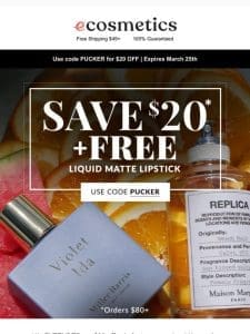 $20 OFF EXTENDED