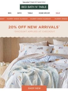 20% OFF NEW