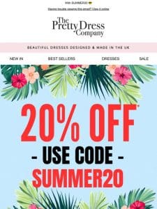 20% Off Continues