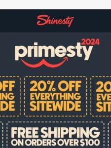 20% Off Everything Sitewide