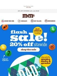 20% Off ?? Gone in a Flash!