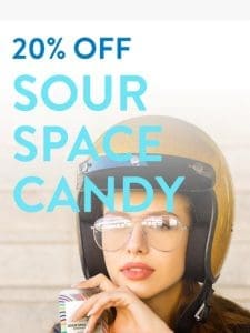 20% Off ? Sour Space Candy ? Sunday Only