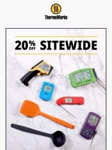 20% Sitewide Sale – Limited Time