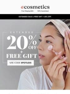 20% off EXTENDED