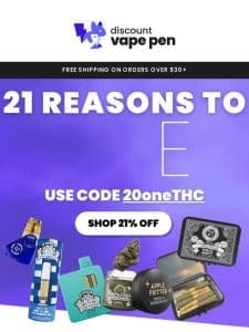 21% off Coupon Inside!