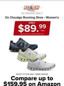 24 HOURS ONLY | ON CLOUDGO WOMENS SHOE | FLASH SALE