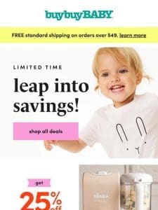 25% OFF: Leap into major savings!?