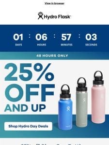 25% OFF (& UP)