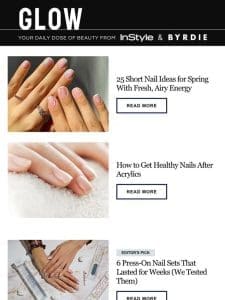 25 short nail ideas for spring