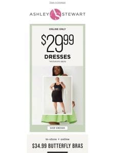 $29.99 dresses online!