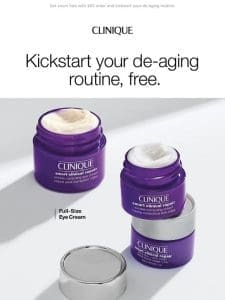 3 Smart de-agers in one kit   Includes a full-size eye cream.