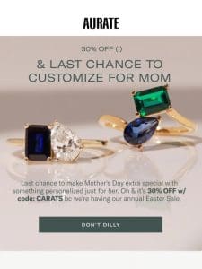 30% OFF CUSTOM MOM