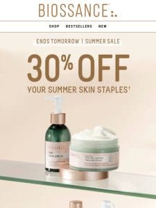 30% off for brighter skin on the horizon