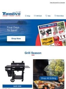 $300 Off Oklahoma Joe’s Pellet Grill!