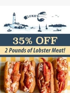 ? 35% OFF ? Lobster Meat?