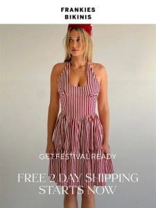 48 HOURS ONLY: Free Festival Shipping