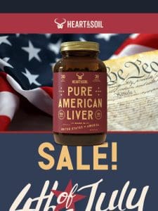 4th July Sale (Pure American Liver  )