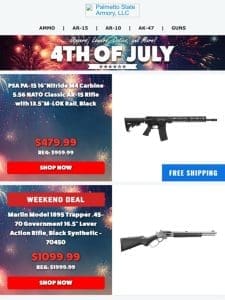 4th Of July Weekend Deals Are Here! | G-Force GF2p 12 Gauge Pump Shotguns Only $109.99!