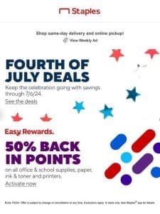 4th of July   DEALS   don’t stop!