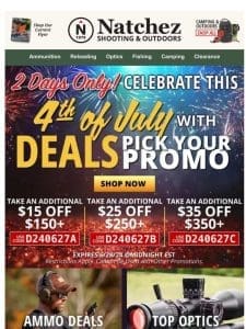 4th of July Deals are Here!