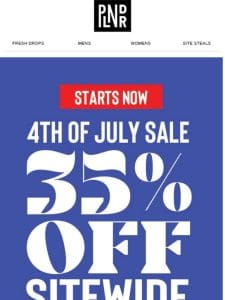 4th of July Savings Start Now!