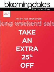 4th of July sale? Cue the fireworks!