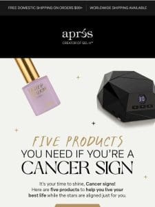 5 Products You Need If You’re a Cancer Sign