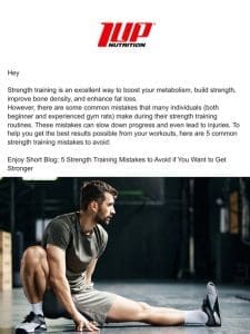 5 Strength Training Mistakes to Avoid if You Want to Get Stronger