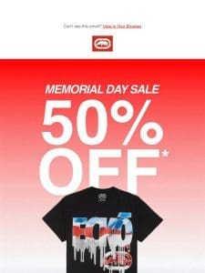 50% OFF Graphic Tees