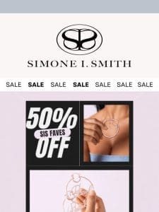 50% Off All Ladies and Men’s Jewelry!