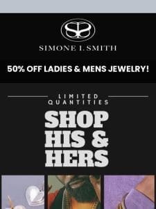 50% Off All SIS and Majesty Jewelry!