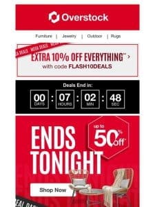 50% Off Ends in a Few Hours – Don’t Miss Out ?