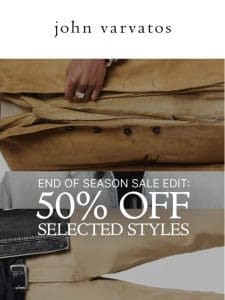 50% off EVERYTHING inside