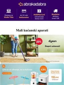 50% popusta na Essenza ručnike   Do 20% popusta na Dyson štapne usisavače