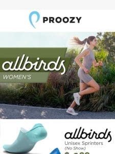 $6 allbirds Triangle Bralette | $12 allbirds Tank | $5 allbirds No Show Sprinters & More!