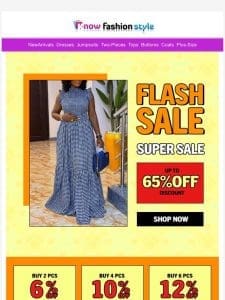 ?65% OFF FLASH SALE! Extra 12% OFF inside!!