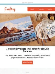 7 Painting Projects That Totally Feel Like Summer
