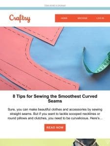 8 Tips for Sewing the Smoothest Curved Seams