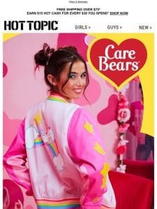 A Care Bears collection beamed in from Care-A-Lot ??