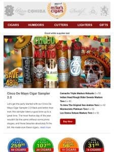 A Fiesta Of Savings! Cinco De Mayo Deals On Oliva， Bolivar， & More!!?