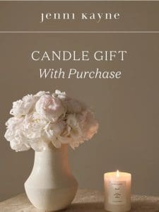 A Free Candle On Us