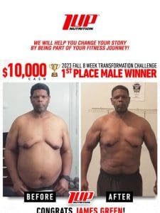 A Must See Transformation $10，000 Cash Winner