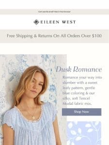 A New Sleepwear Romance…