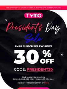 A President’s Day Exclusive