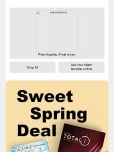 A Sweet Spring Deal