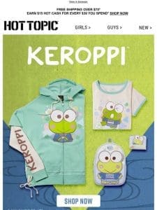 A cute Keroppi drop inspired by Wagara ?